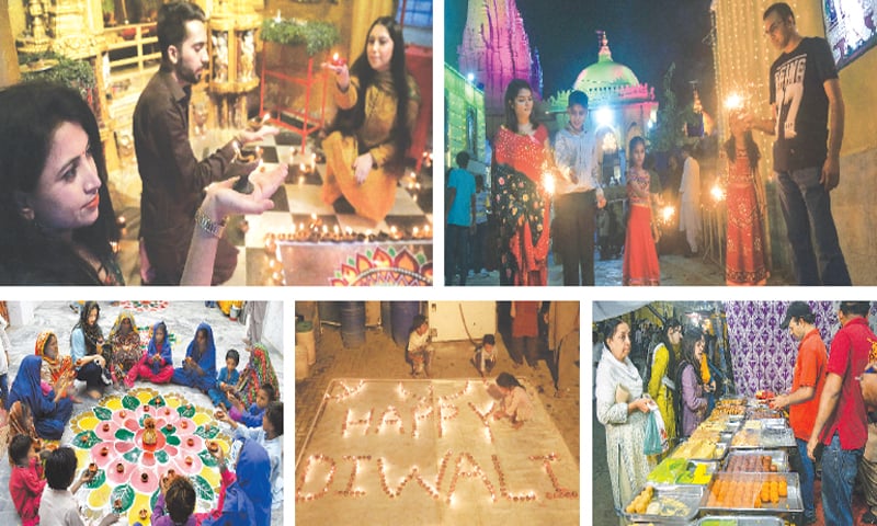 Hindu Community Celebrates Diwali with Joy and Tradition Across Sindh