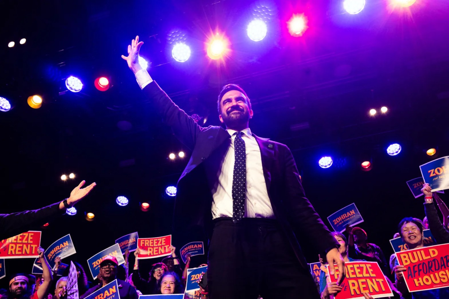 In Pictures: New Yorkers Erupt in Celebration as Zohran Mamdani Wins Historic Mayoral Race